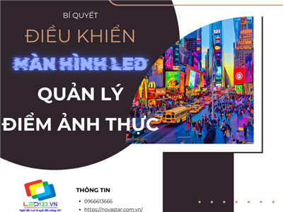 Bí quyết điều khiển màn hình LED hiện đại: Quản lý điểm ảnh thực
