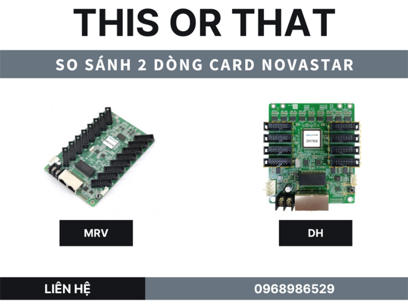 Giải pháp thay thế cho card nhận MRV? Khám phá “Người Anh Em” tiết kiệm trong hệ sinh thái Novastar