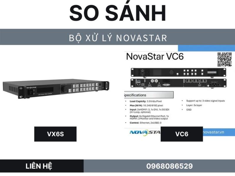 VC6 vs VX6s: Model nào phù hợp công trình A/V thực tế?